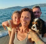 Nadège et sa famille